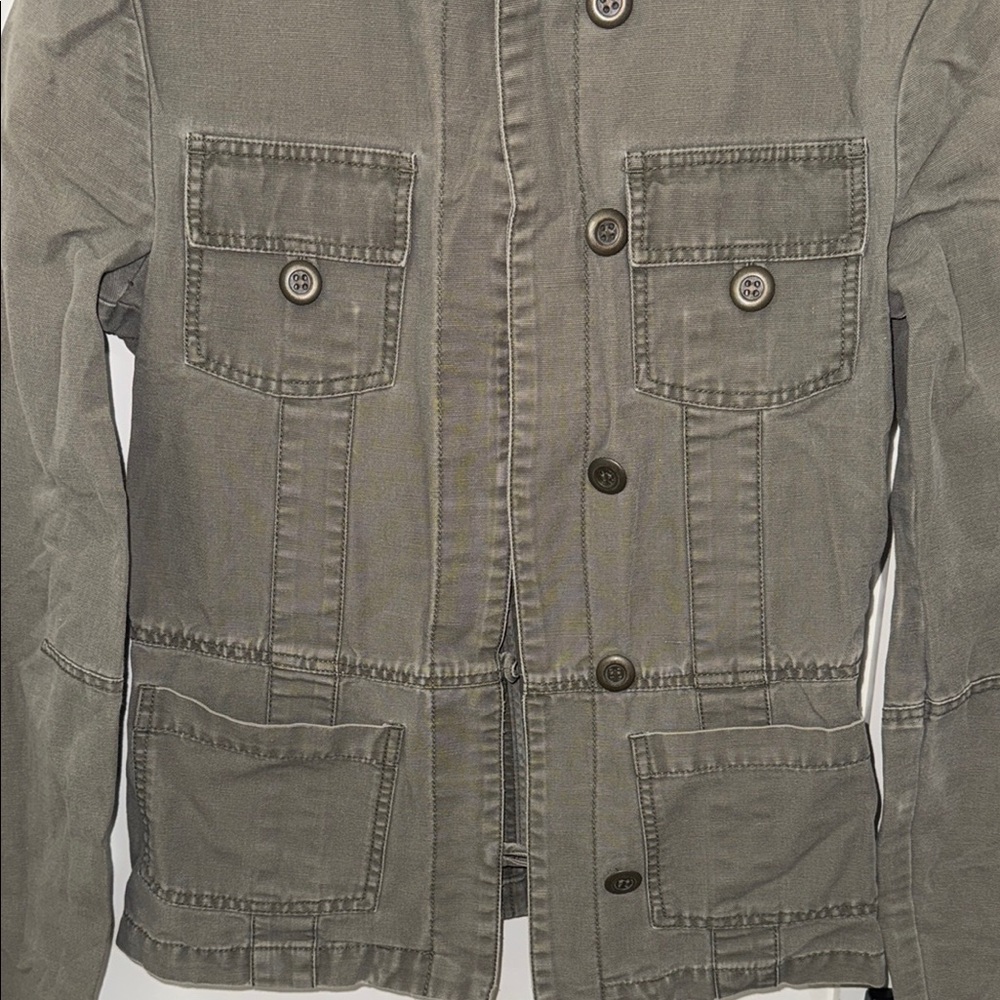 Vintage American Rag Military Style
Jacket Army Green Women's Sz S 100%
Cotton - Picture 4 of 12